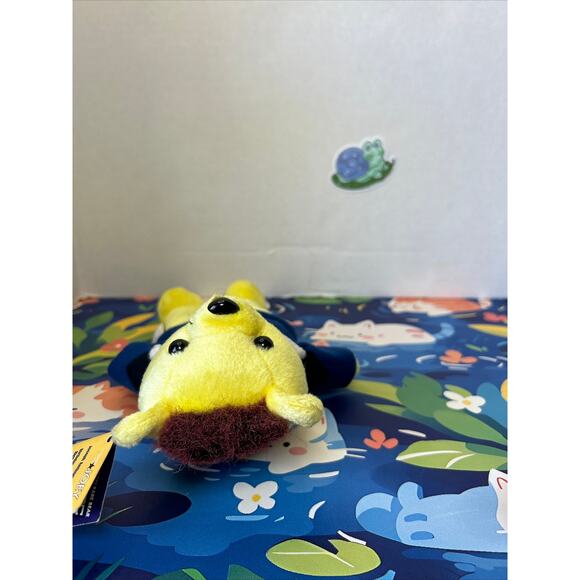 Limited Edition Rare Bear N Sync Beanie Plush Stuffed Animal Joey Yellow Bear - Picture 8 of 12